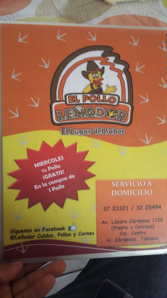El Pollo Leñador Menu - Image 6